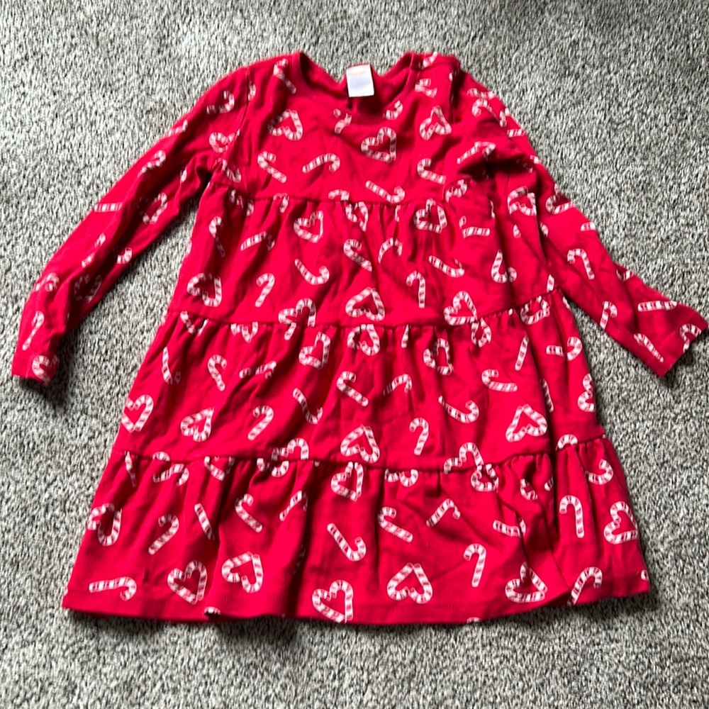 Gymboree Candy Cane twirl dress